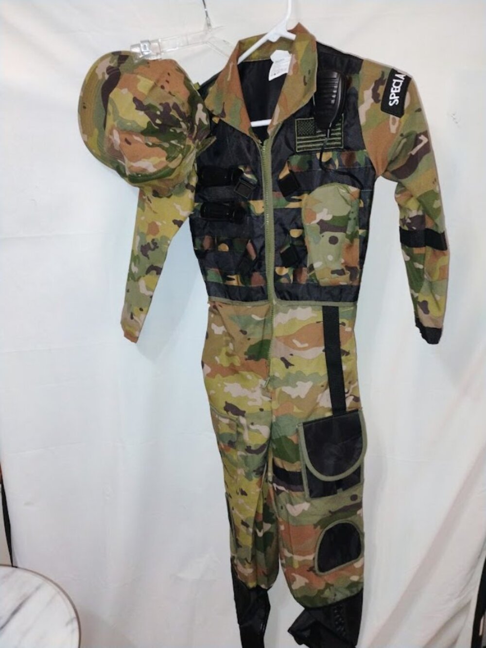 Kids' Teetot Special Forces Costume Size 6x/7